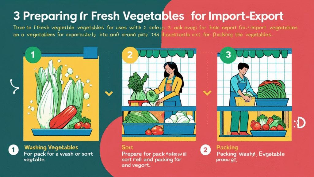 Fresh Vegetables for Export Import